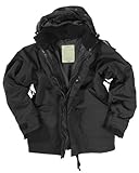 Military Mil-Tec Jacke Nässeschutz Mit Fleeceja.Schwarz Gr.M [Misc.]