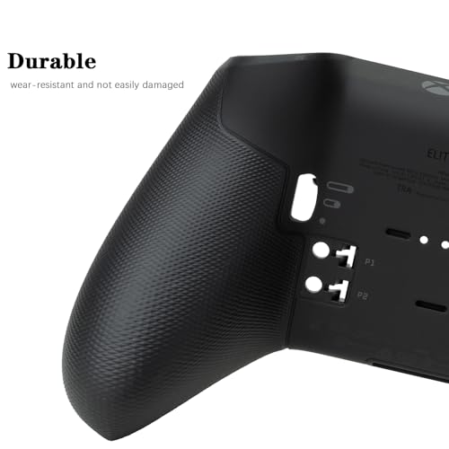 Image of Housing Shell Faceplate Front Back Case Top Cover Bottom Case LB RB Bumper Trigger Button Middle Baffle for Xbox One Elite Series 2 Elite Series 2 Core Controller Replacement Parts(Black