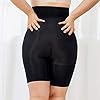 DELIMIRA Women's Shapewear Shorts Tummy Control Plus Size High Waisted Panties High Compression Thigh Slimmer Black 1X