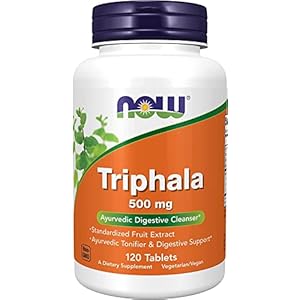 NOW 500Mg Triphala 120 Compresse – 240 g