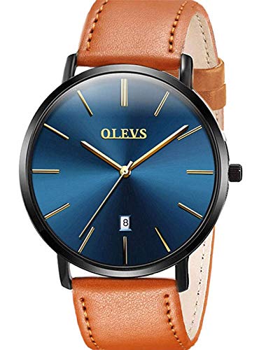 Image of OLEVS Men's Watches Analog Quartz Chronograph Dress Watch Multifunctional Stainsteel Steel Waterproof Classic Original Watch for Man