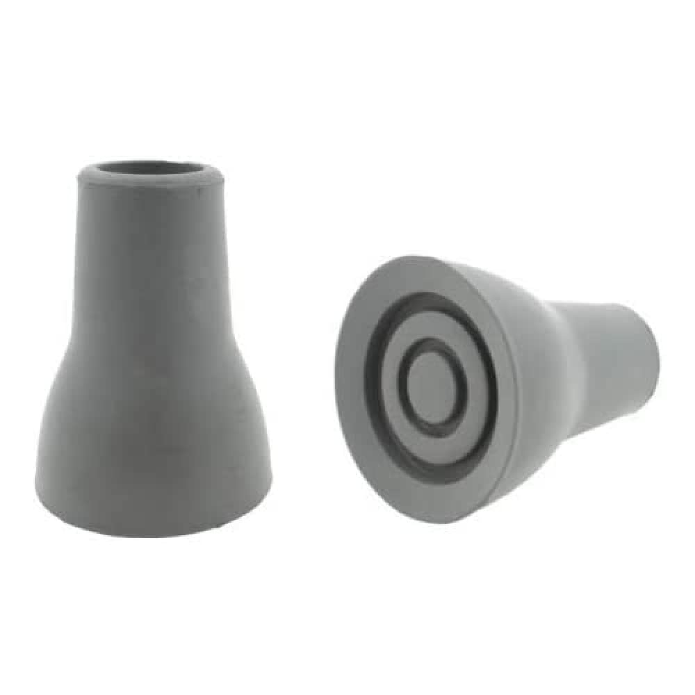 Lifeswonderful Grey Qty: 2X 22Mm 7/8" Shock Absorbing Crutch Safety Ferrules - By Lifeswonderful®