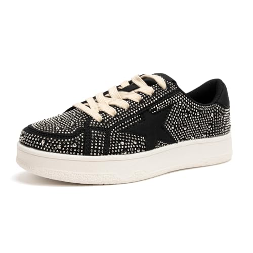Niluber Women’s star sneakers with cushioned comfort