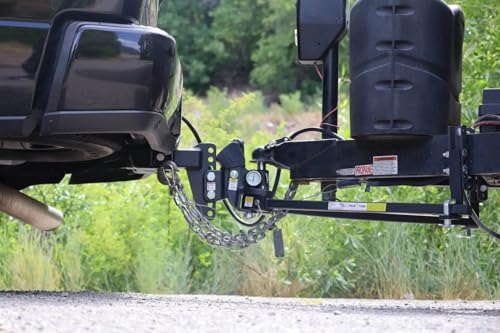 Weigh Safe True Tow Middleweight - Weight Distribution Hitch - Ball Mount Hitch with Anti-Sway Technology - 4\" Drop Hitch, 2\" Shank & 8,500-lb Towing Capacity