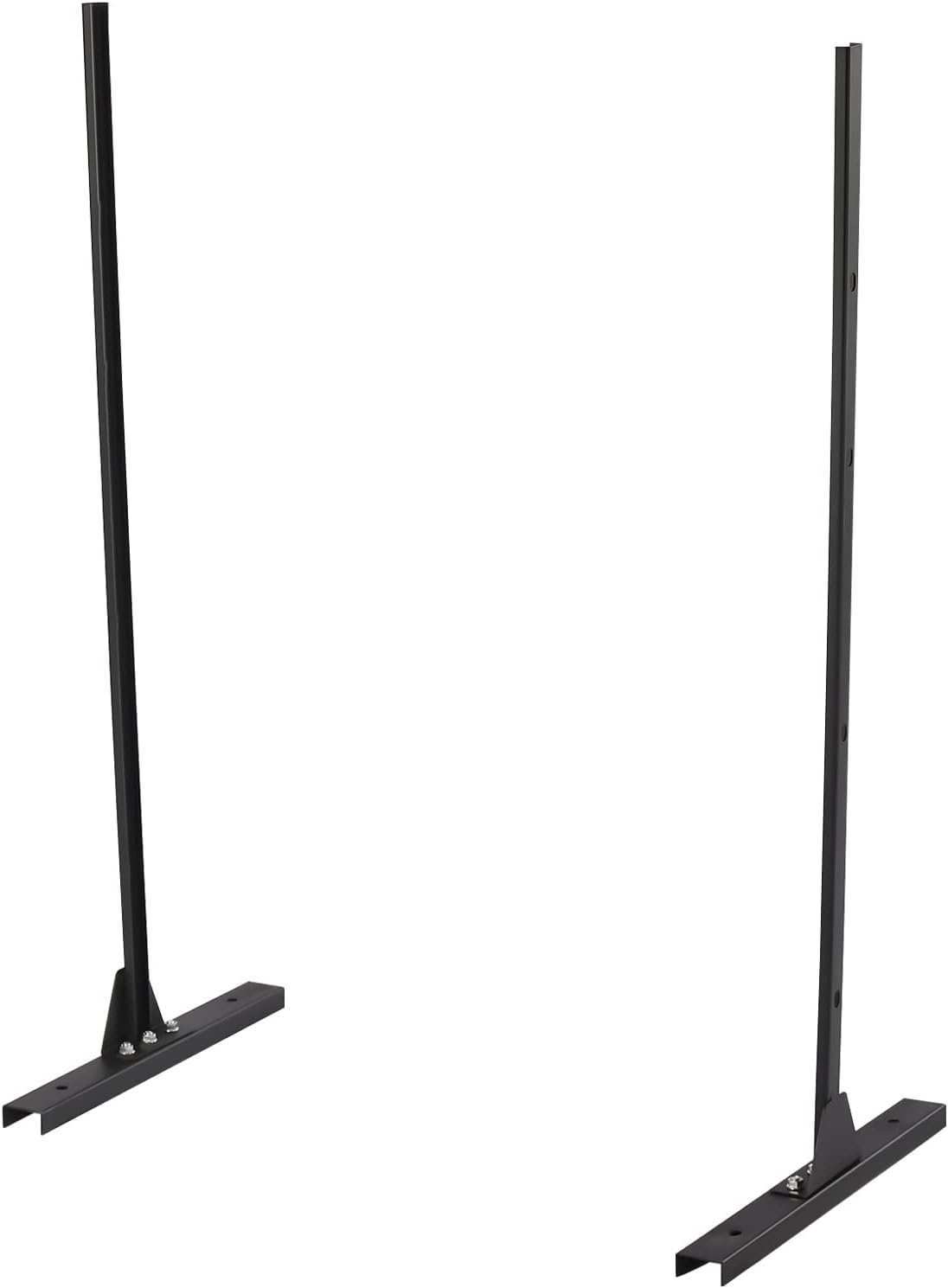 Stands for Outdoor Privacy Screen, H6.2ft Metal Freestanding Brackets for Privacy Fence Panels, Installation Accessories for Decorative Screen Panels