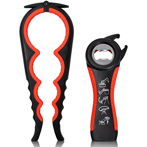 Vesaneae 2 Stück Deckelöffner, Gummi Glasöffner Rutschfeste,...