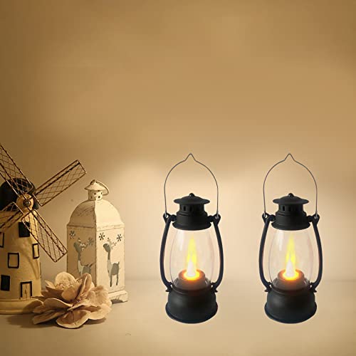 Reperla Mini Lanterns 6-Pcs Led Small Lanterns Indoor Lanterns Decorative Outdoor Hanging Lantern Decorative Candle Lanterns Farmhouse Decor For Weddings Birthday Party Halloween Christmas Decorative #TOP7