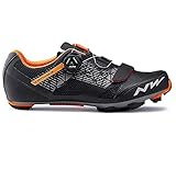 Northwave Zapatillas MTB Razer Negro/Naranja, Negro y naranja., 43.5 EU
