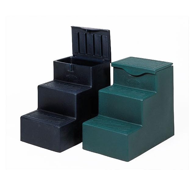 Burlingham Sports Three Step Mounting Block Black