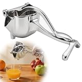 Spremiagrumi Manuale in Zinco, Spremi Limone e Arance a Leva, Estrattore Succo ad Alta Efficienza...