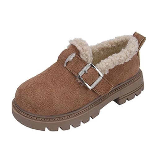Girls Platform Slippers Boots Shoes Kids Boys Girls Plush Slippers Thick Bottom Cuddle Slides Slippers Snow Boots Shoes