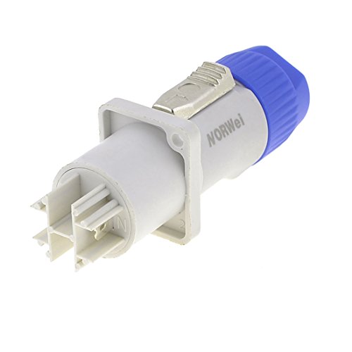 Conectores de altavoz 3 polos macho/hembra plástico miniatura 1