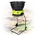 Gartenhäcksler Shredder Mulcher 8000 U/min, 54 cm Trichter für Blätter & Zweige, inklusive Laubbesen & Aufbewahrungstasche, effizientes Gartenabfallmanagement