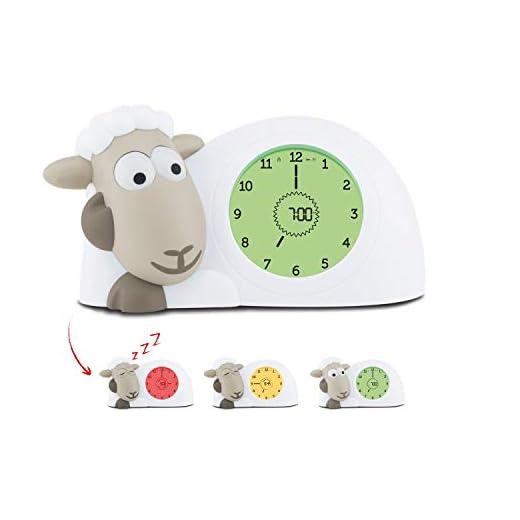 Zazu Sam Schaap Taupe Kinderwekker en Slaaptrainer