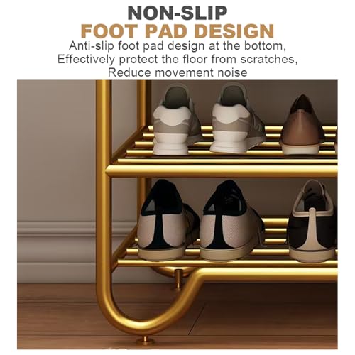 Banc de rangement à chaussures compact pour optimiser une petite entrée - 7