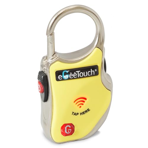 eGeeTouch Candado de viaje inteligente con tecnologías de acceso Dual patentadas (NFC + BT),...