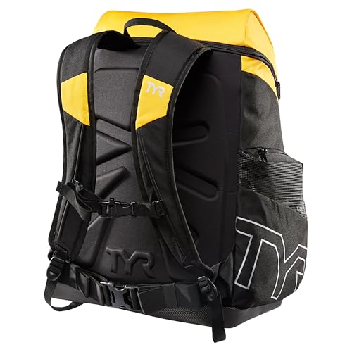 Image of Alliance Backpack TYR Wet /Dry Athletic Gym and Pool Bag for Men and Women - Separate Wet /Dry Compartments, 45L Capacity, Ergonomic, Water-Resistant - Available in Team Colors