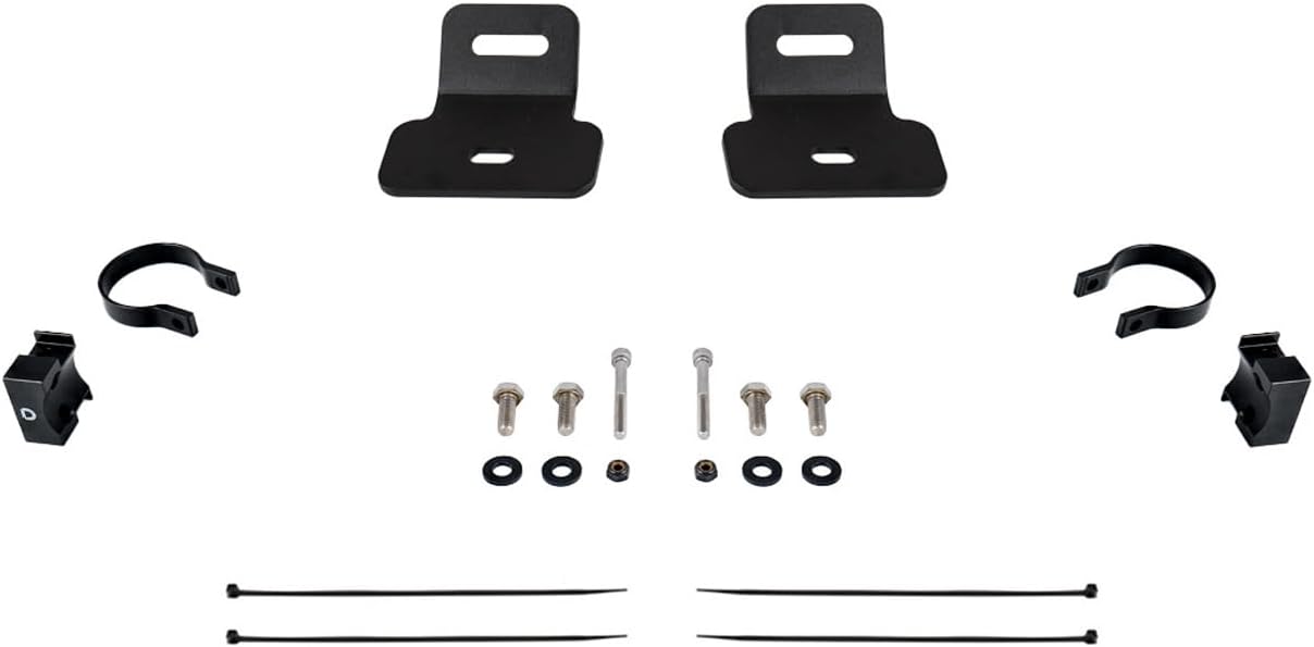 Diode Dynamics Stage Series A-Pillar Pod Kit compatible with Can-Am Maverick X3 2017-2025, Bracket Only None