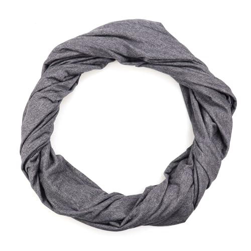 welsoon Écharpe de voyage Infinity avec poches cachées, parfaite pour les voyages, gris – vue 3