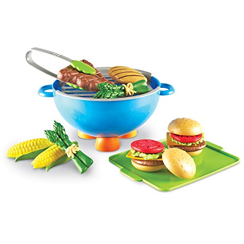 Learning Resources New Sprouts Grill It!, Pretend Play, Play Food, Toddler Outdoor Toys