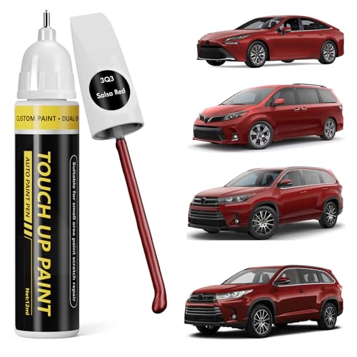 Image of ((3Q3 Salsa Red Pearl Touch Up Paint for Toyota