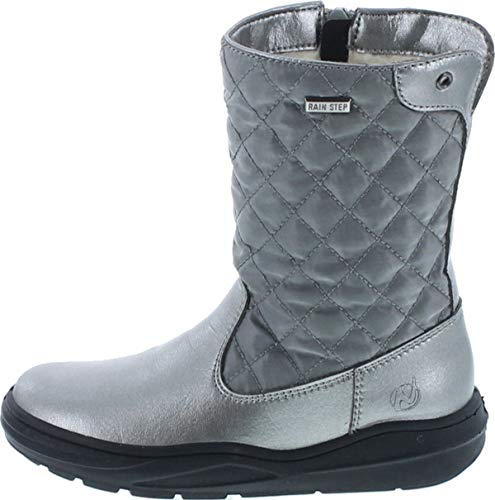 Naturino Girls Fashion Quilted Pattern Waterproof Winter Bootss2