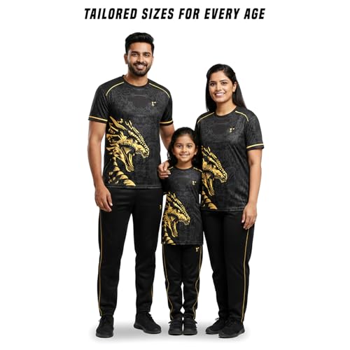 Image of YOURJERSEY Real Dragon Fury Football Jersey | Custom Name & Number | 3 Colors: Red | Black | Green | Sizes 2Y to 4XL | Premium Custom Football & Cricket Jersey | Premium Breathable Fabric