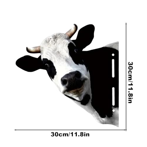 Fer de bétail qui tourne : statue décorative extérieure de 30x30 cm - 6