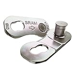 スラム(SRAM) PowerLock ROAD フラットトップチェーン用 12S 4個入り ニッケル/シルバー