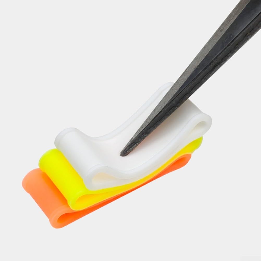 Lot de 9 anneaux de fixation en silicone pour raquette de pickleball, paddle, tennis Multicolore 5 cm