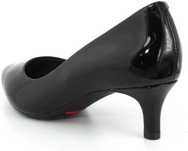 Rockport Womens Total Motion Kalila Luxe Pump Black Patent Pump - 11 M