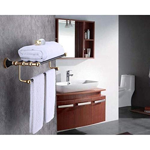 Porte-serviette double mural pour optimiser les petits espaces et toilettes - 2