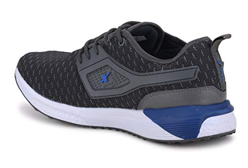 Image of Sparx Men's Sm-460 Grey Royal Blue Running Shoes (SX0460GGYRB0007)