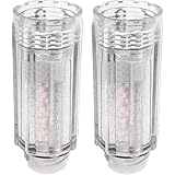 【正規品】トルネードスティック シャワーヘッド ウルトラファインミスト 交換 カートリッジ 塩素低減 エコ節水カートリッジ 頭皮温浴効果 塩素除去機能付き (2個入)