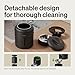 PETLIBRO Automatic Cat Feeder, 5G WiFi Automatic Dog Food Dispenser with Freshness Preservation, 5L Timed Pet Feeder with Low Food Sensor, Up to 10 Meals Per Day, Granary Black