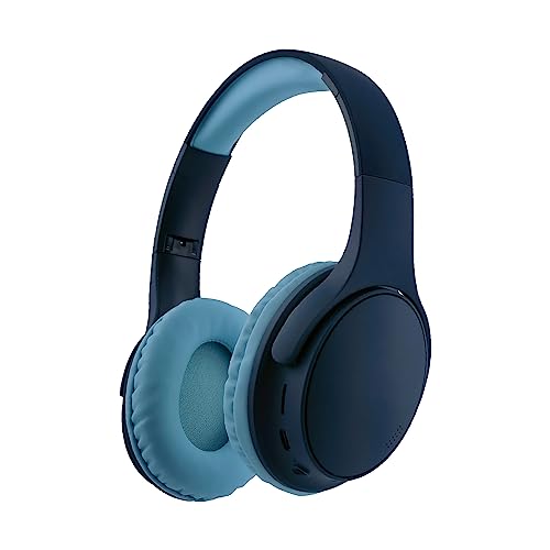 kids wireless Headphones, bluetooth teen headphones,over ear isolation headphone foldable with Built-in Mic for Cell Phones TV Tablet School network Boys Girls (e6 blue) 10 414a9jqF5dL