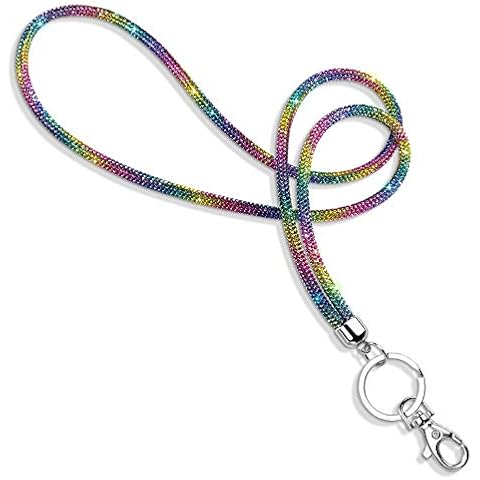Soleebee Rhinestone Lanyard Cover