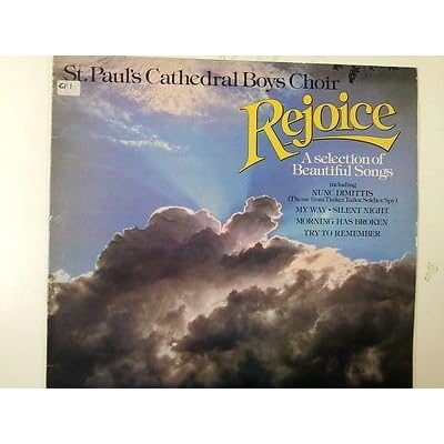 LP St.PAULS CATHEDRAL BOYS CHOIR Rejoice 1980, NE1064