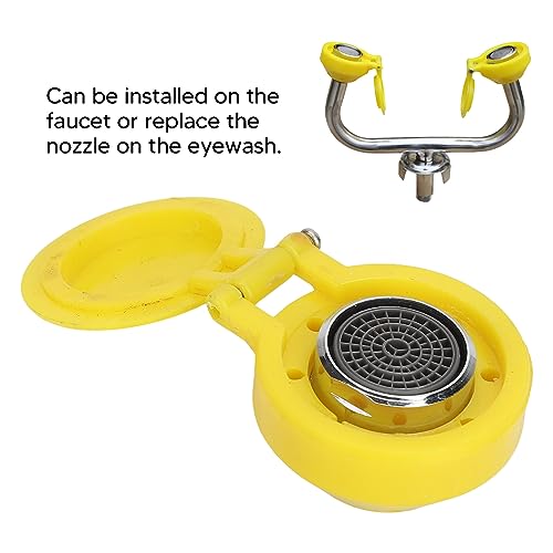 MUNEFE Augenduschen-Sprühkopf, Sprühkopf für Augenspülstation, Augenspülkopf, Augenspülsprühkopf für Waschbecken für Fabriklabor