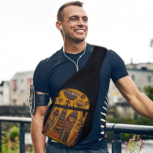 Bolso bandolera ligero para senderismo y viaje miniatura 3