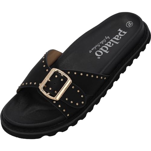 Palado Pantoletten Damen Cirlo by Sila Sahin - bequeme Sandalen -...