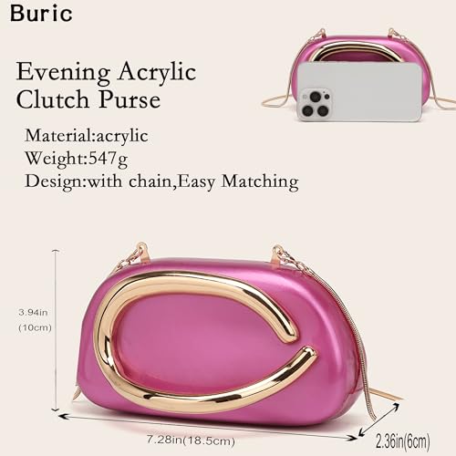 Image of Acrylic Clutch Purse for Women Marbling Evening Wedding Handbags Acrylic Shell Box Purses for Party Prom Cocktail
