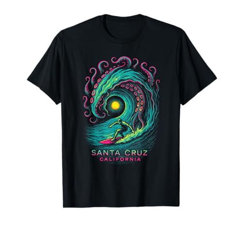 Santa Cruz Surfing CA T-Shirt