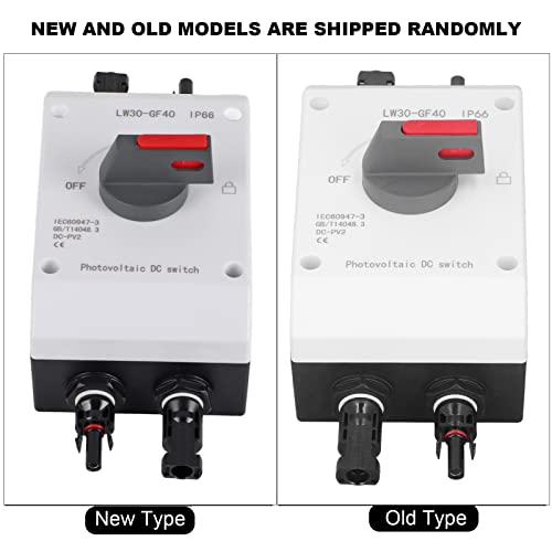 Solar System Solar Combiner Box Photovoltaic DC Isolator Switch IP66 1500V 32A 4P(2 in 1)