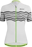  Santini Tono Profilo Kurzarm-Trikot Damen weiß/schwarz
