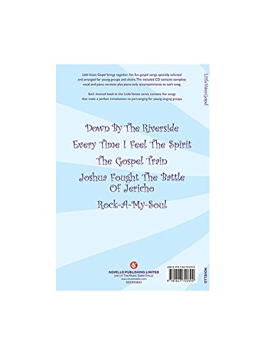 Little Voices - Gospel. Partitions, CD pour Voix, Voix Unison, Choeur En 2 festas, Piano de Accompag