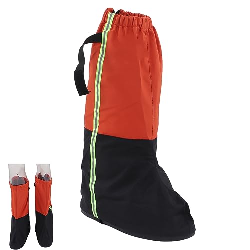 Cubiertas para zapatos impermeables para lluvia y nieve, gaiters para exteriores, camping, pesca, ciclismo y equitación (talla XL) miniatura 3