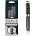 Nikola Tesla Engraved Quote Pen - To Find the Secrets of the Universe, Think in Terms of Energy, Frequency, Vibration. - Gifts for Scientists Engineers Nerds Inventors Intellectuals
