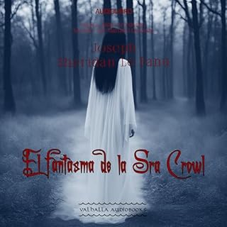 Diseño de la portada del título El Fantasma De La Sra Crowl