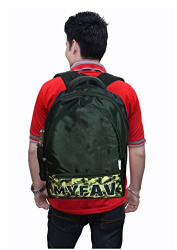 Image of MY FAV Laptop Backpack | Printed Lightweight Laptop Bag for Men & Women | Water-Resistant Office, School & College Backpack | Spacious & Durable with Multi Compartments |Fits Up to 17 inch Laptop